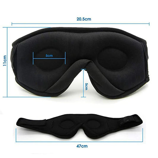 Bluetooth 3D Sleep Eye Mask Headphones 🎧😴