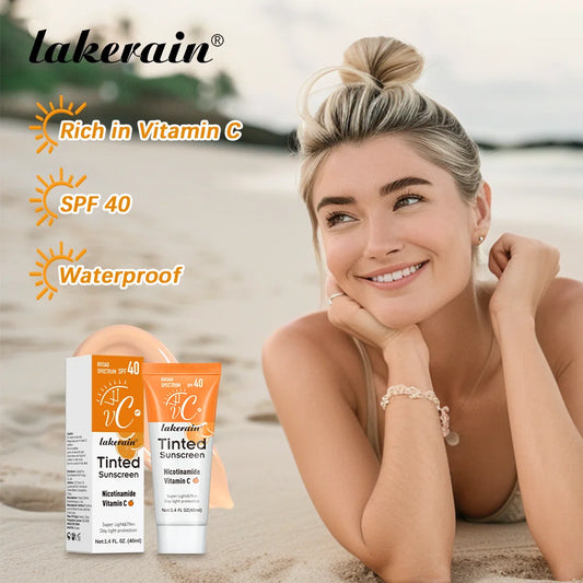 Vitamin C Tinted Mineral Sunscreen Spf 40✨