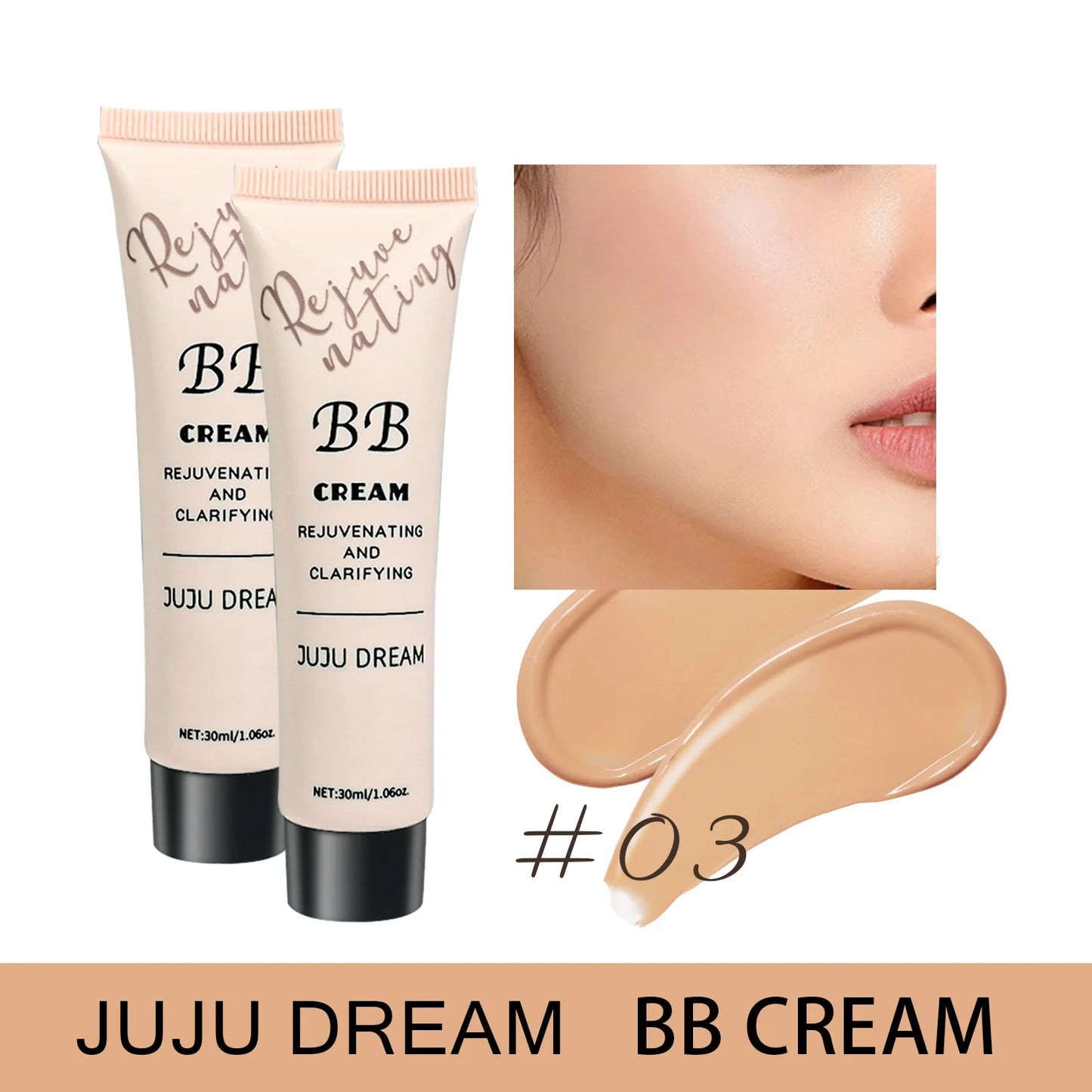 Hydrating Long-Lasting BB – Cream Foundation ✨