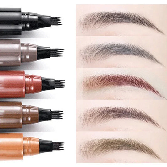 Korean 4-Fork Brow – Pencil – Waterproof, Natural, Long-Lasting✨
