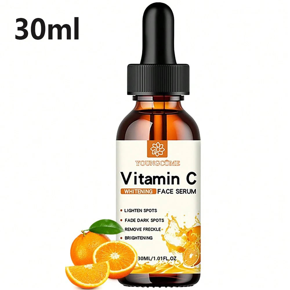 Vitamin C & – Hyaluronic Acid Face Serum – Brightening, Hydrating Essence✨