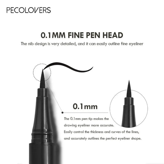 5Pcs Luxury Black – Liquid Eyeliner Pen Set – Waterproof, Long-Lasting✨