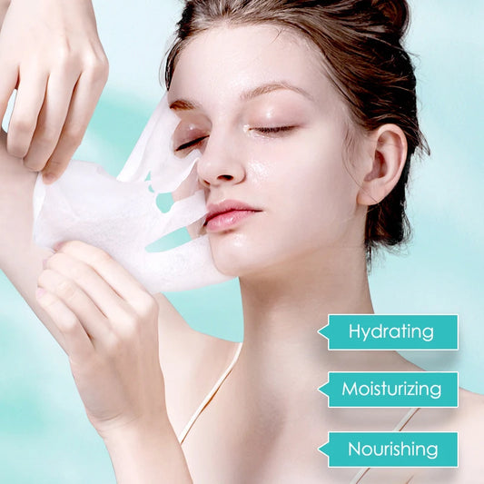 Hyaluronic Acid - Sheet Face Masks (10pcs ) 💧✨