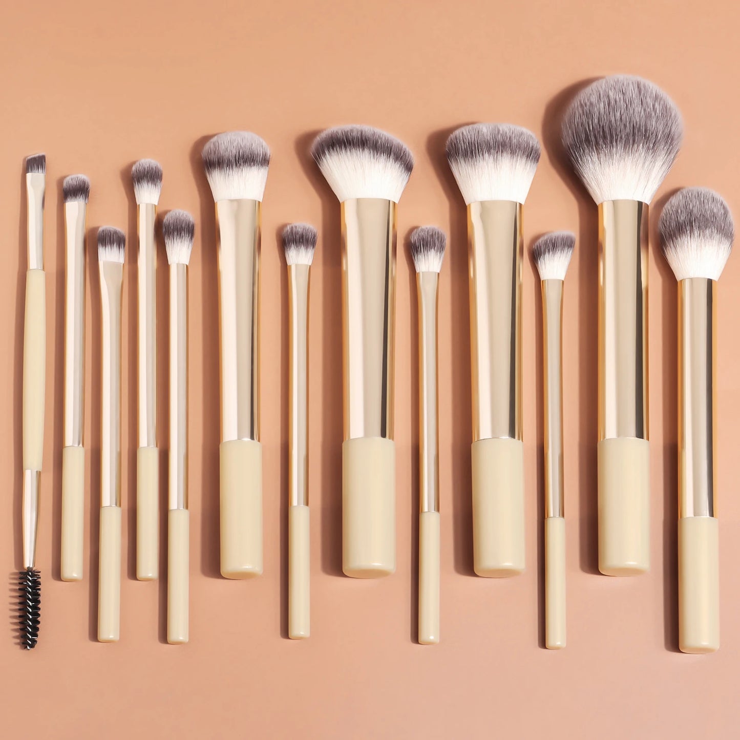 13-Piece Professional Makeup – Brush Set – Foundation, Concealer, Powder, Eyeshadow, Blush & Kabuki Brushes✨