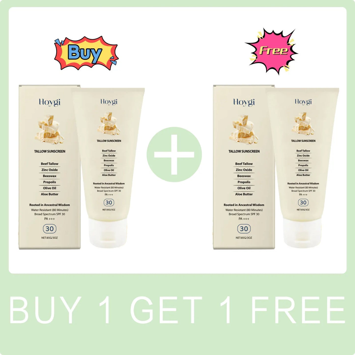 Spf 30+ Brightening – Face Sunscreen – Waterproof Long-Lasting Uv Protection✨