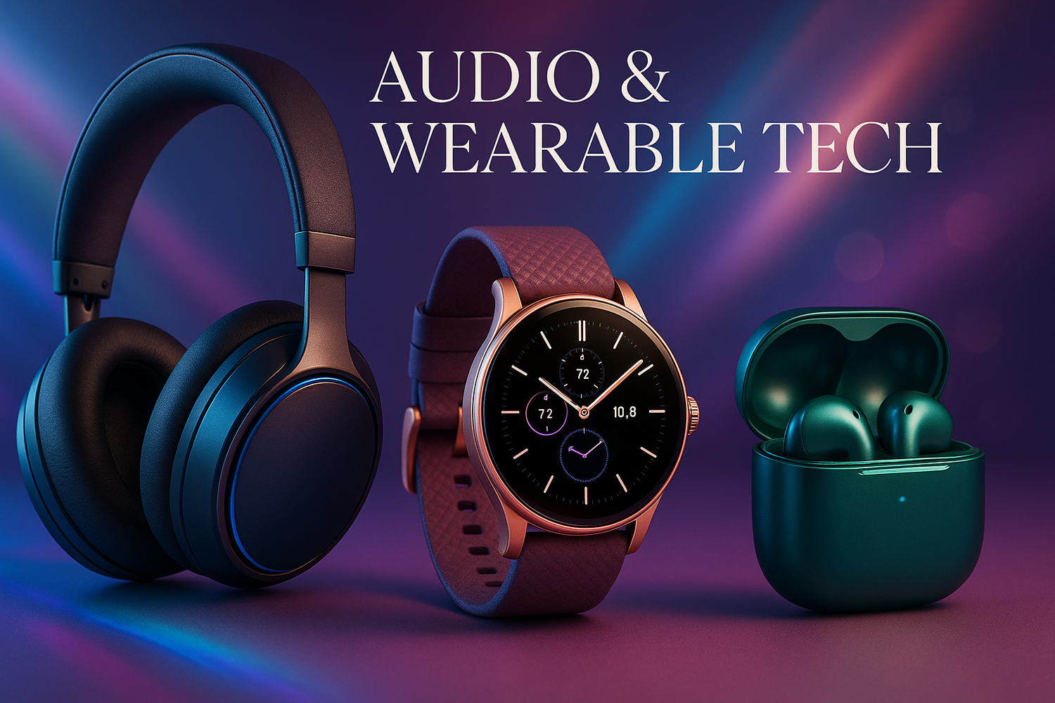 AUDIO & WEARABLE TECH 🎧