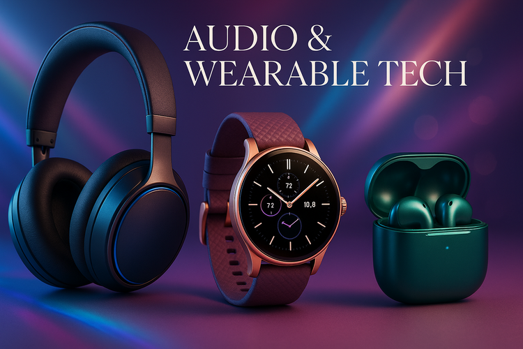 AUDIO & WEARABLE TECH 🎧