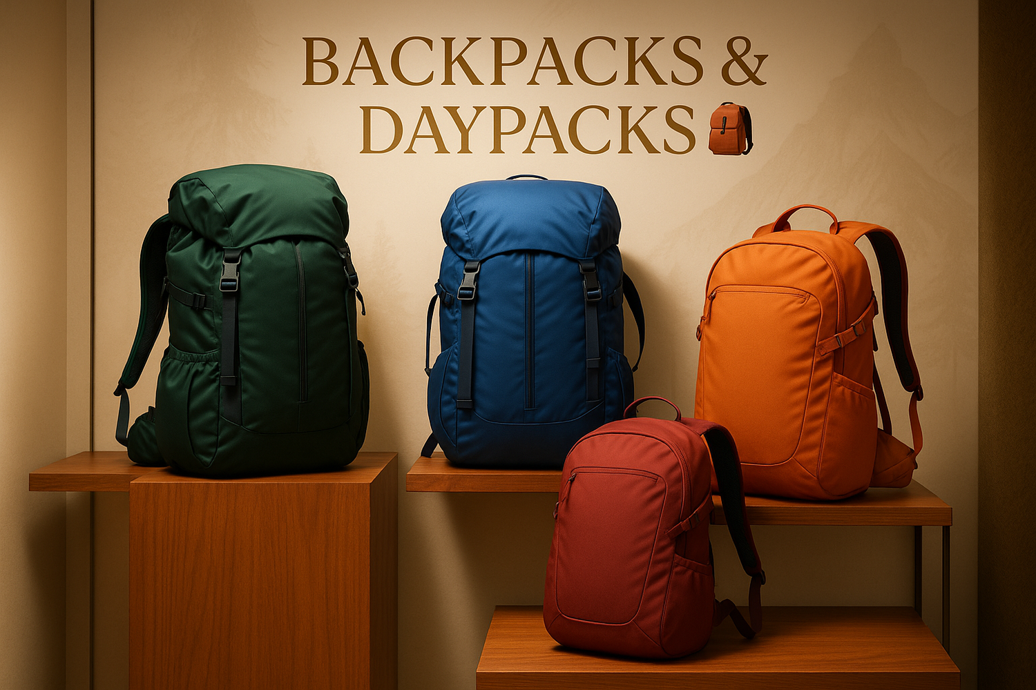 Backpacks & Daypacks 🎒