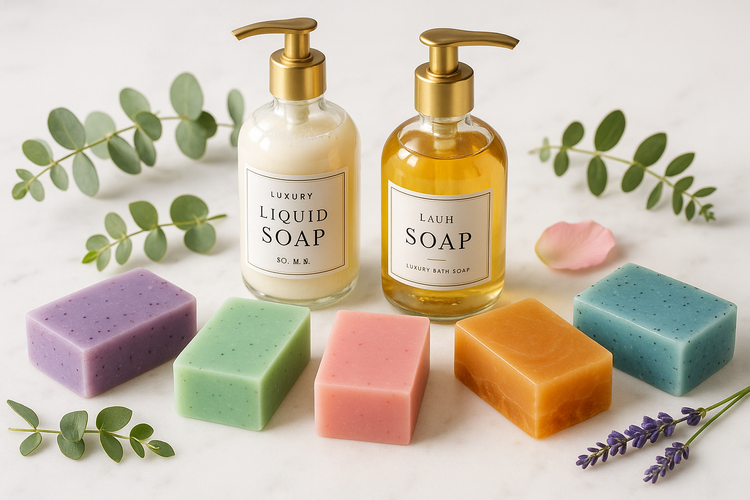 Bath Soaps (bars & liquid)