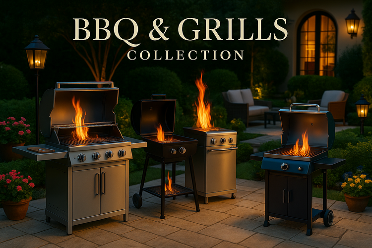 BBQ & Grills (Gas, Charcoal, Electric)