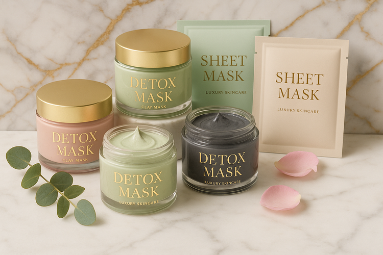 Clay Detox & Sheet Masks