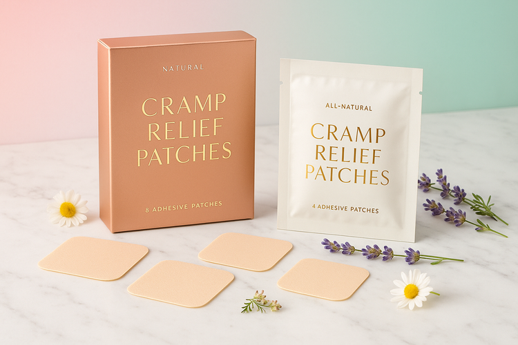 Cramp Relief Patches (adhesive, all-natural)