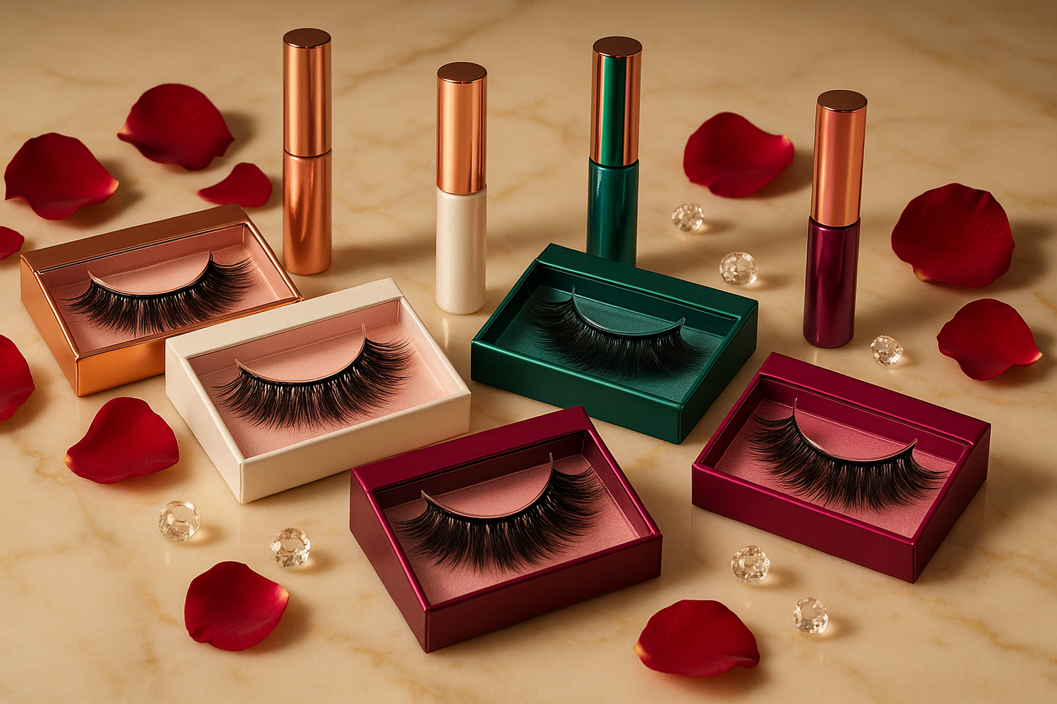 False Lashes & Lash Glue