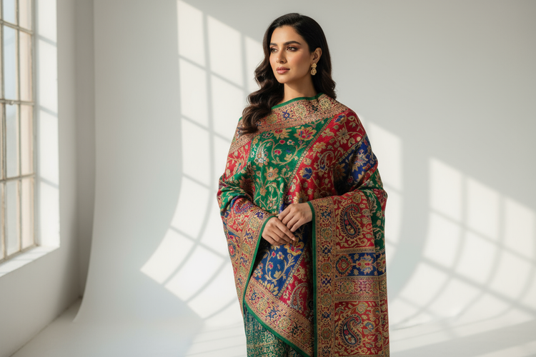 Hand-Woven (Kani) Shawls 🧺