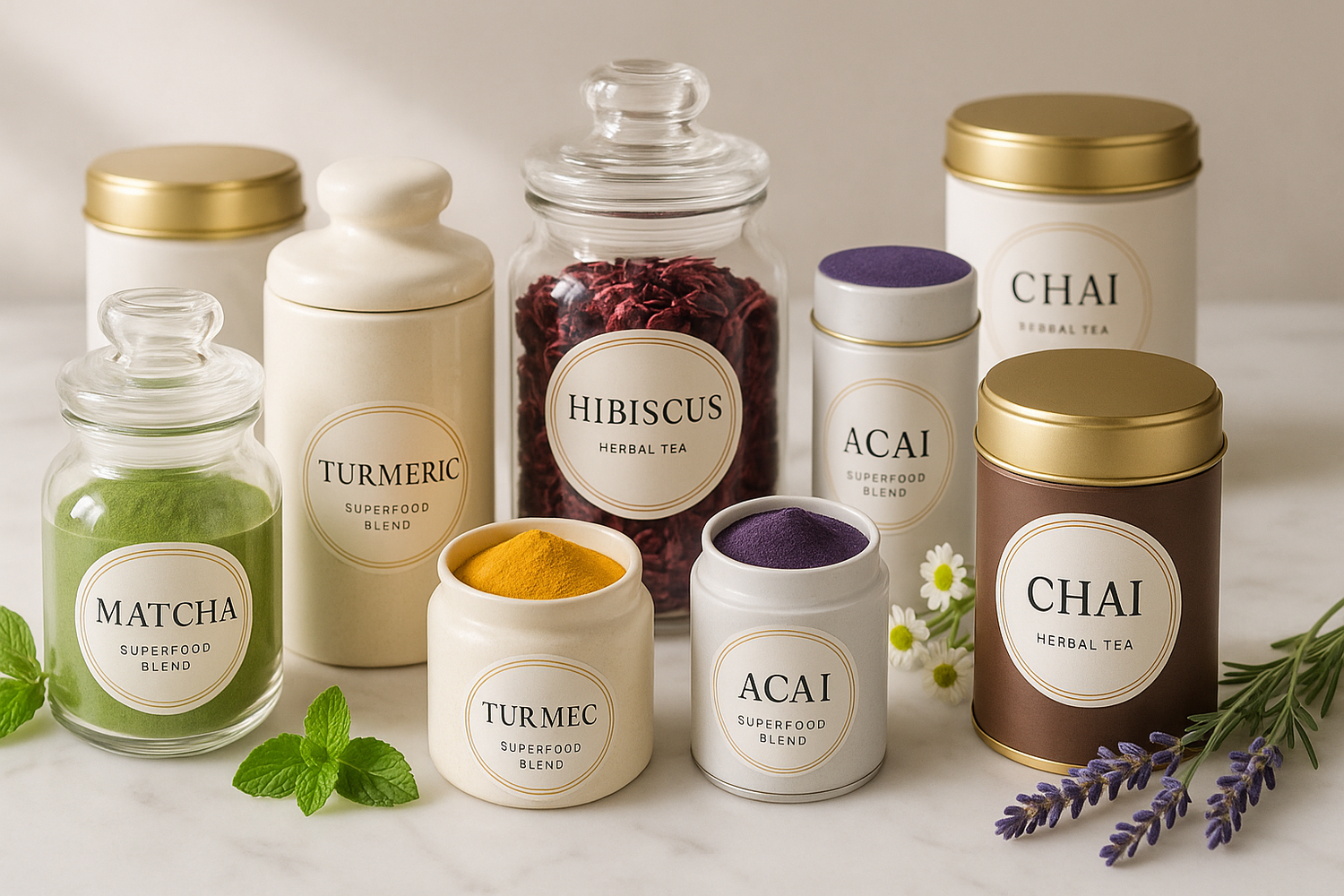 Herbal Teas & Superfood Blends