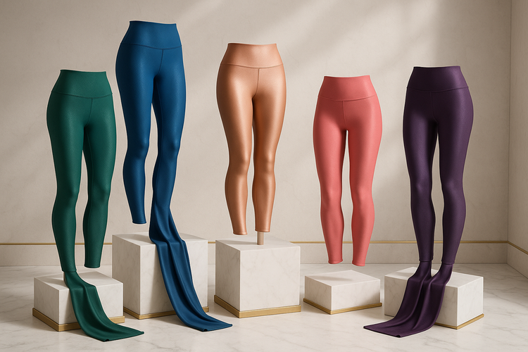 High-Waist Yoga Leggings 🩶