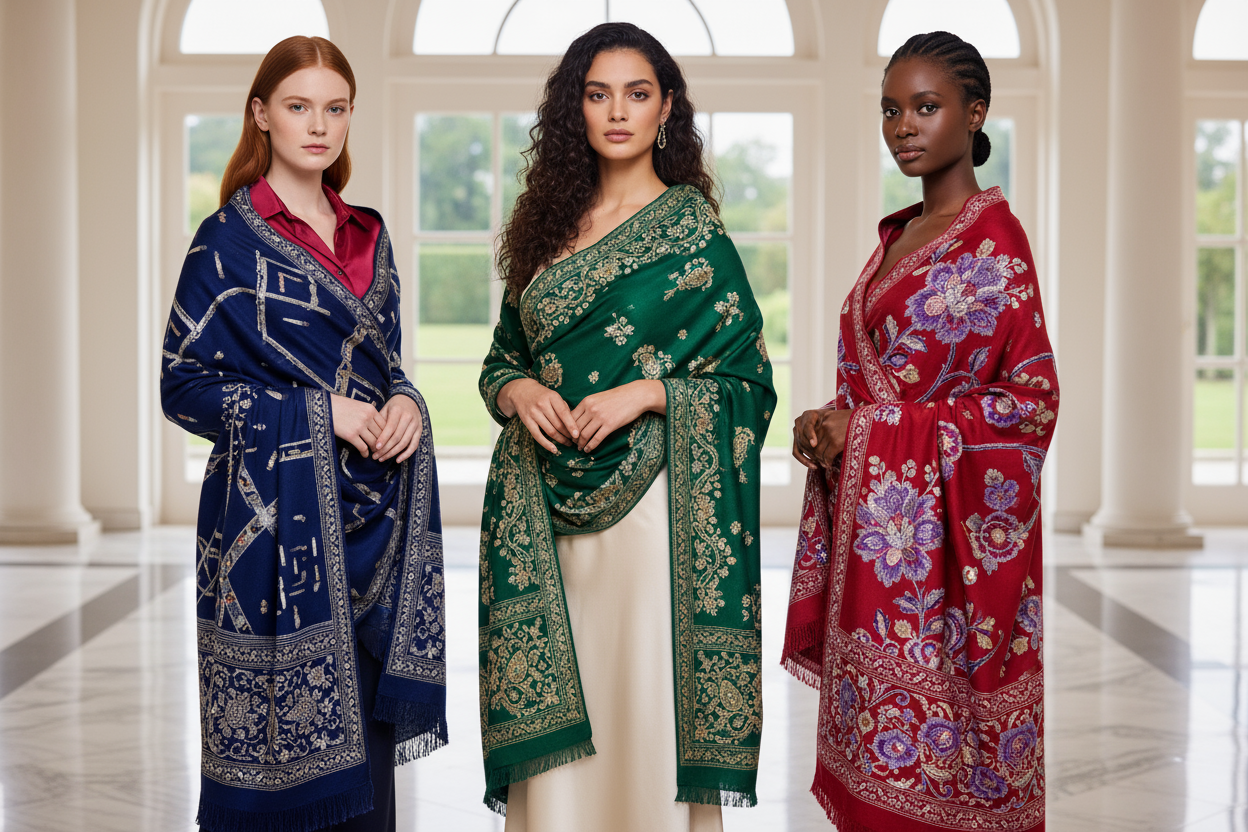 Premium Cashmere Shawls 💎