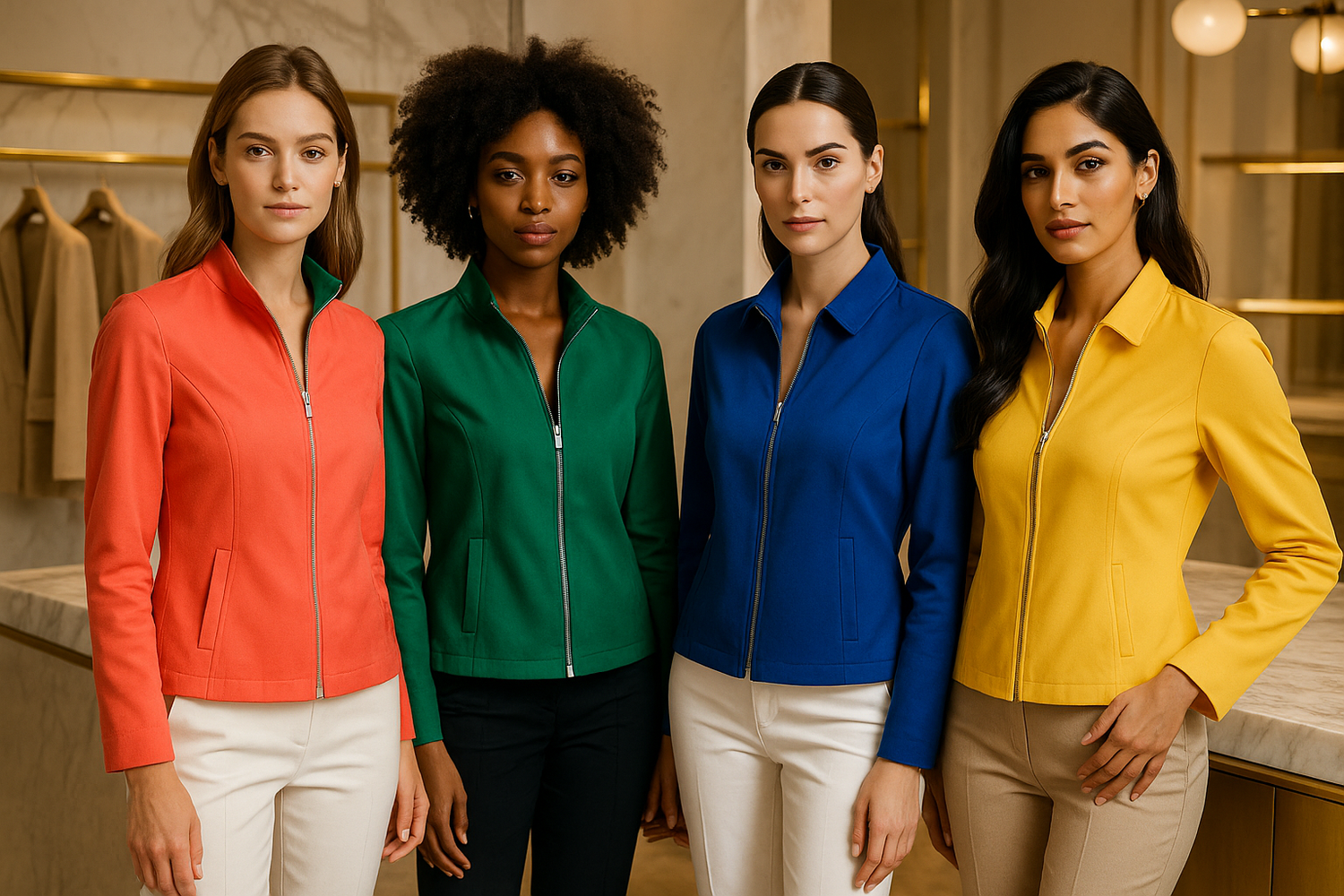 Lightweight Zip Jackets