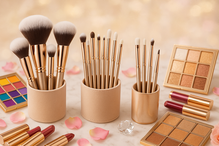 Makeup Brushes (Face, Eyes, Lips Sets)