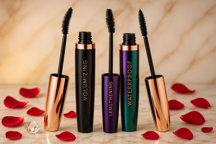 Mascaras (Volumizing, Lengthening, Waterproof)