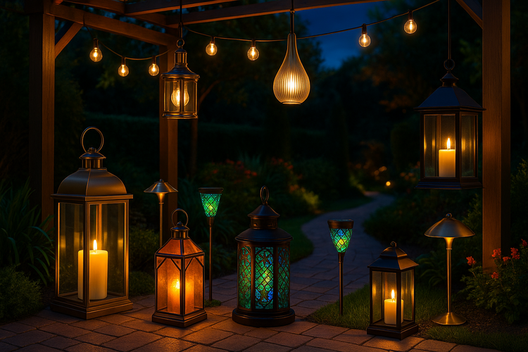 Outdoor Lighting (Garden, Pathway, Wall Lights)