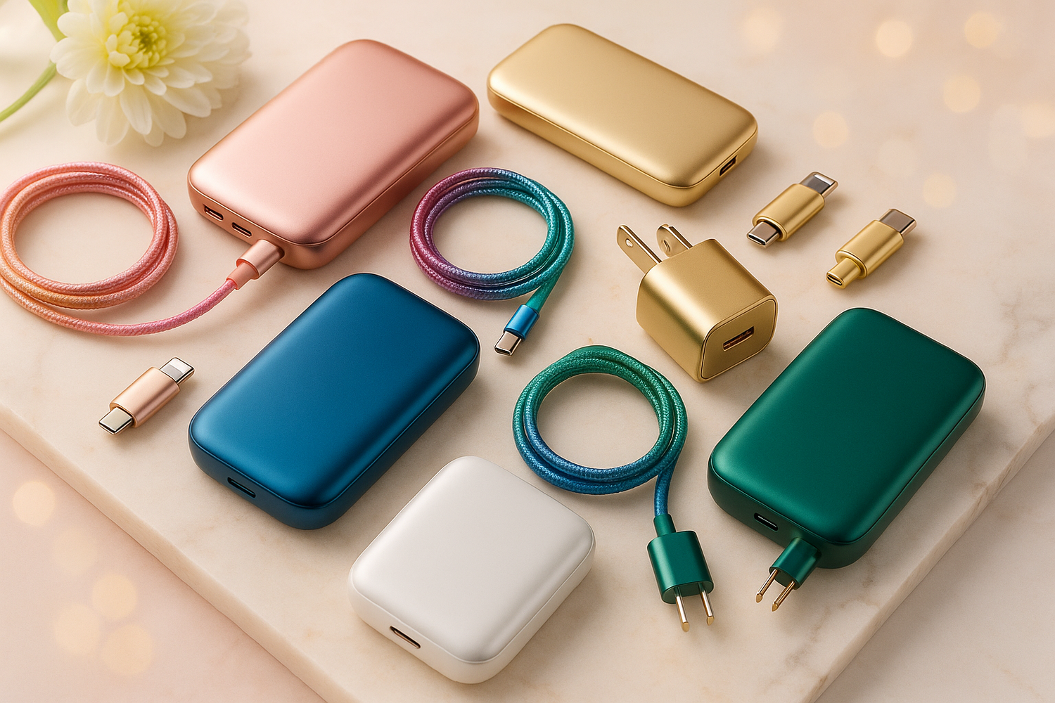 Power Banks, Charging Cables & Adapters