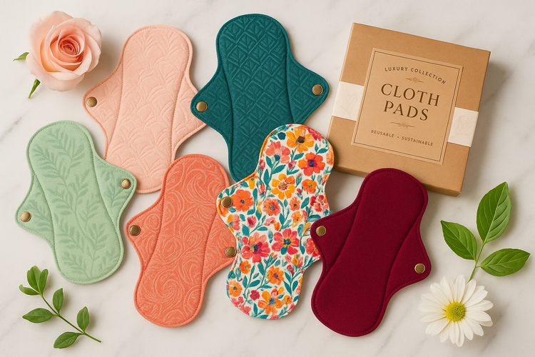Reusable Cloth Pads (Sustainable, Stylish packs)