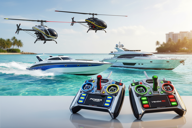 RC Boats & Helicopters 🚤