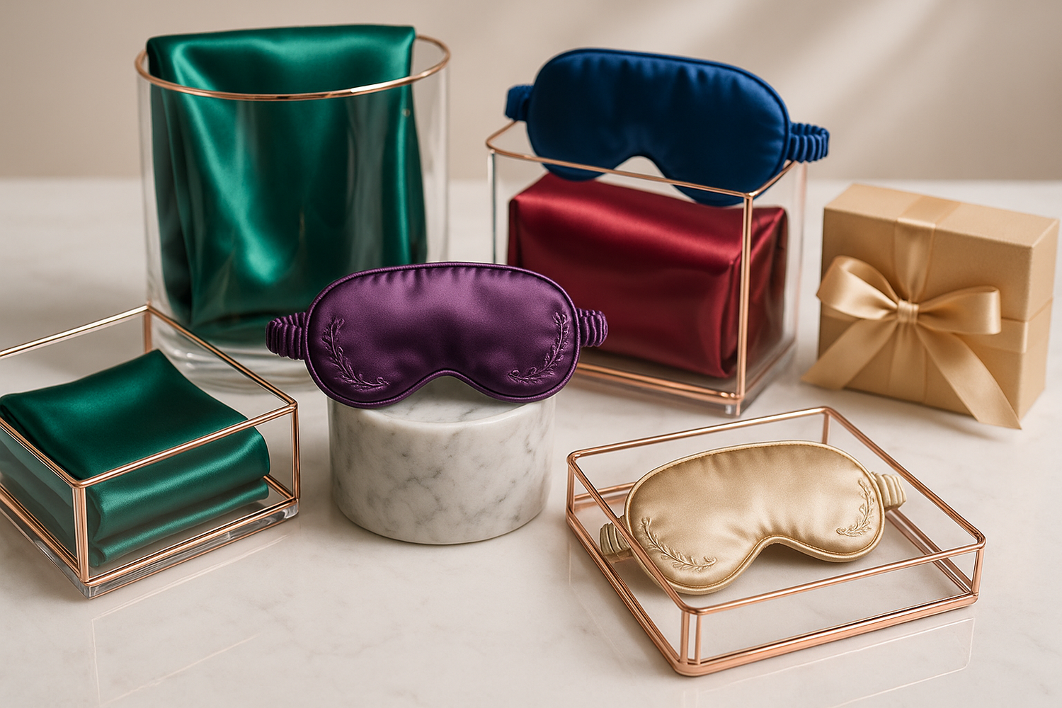 Silk Sleep Masks & Pillowcases