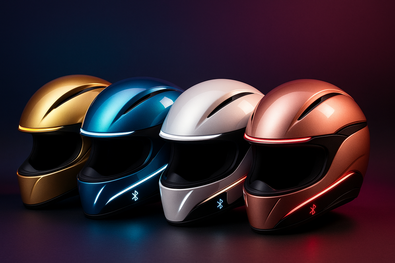 Smart Helmets with Bluetooth