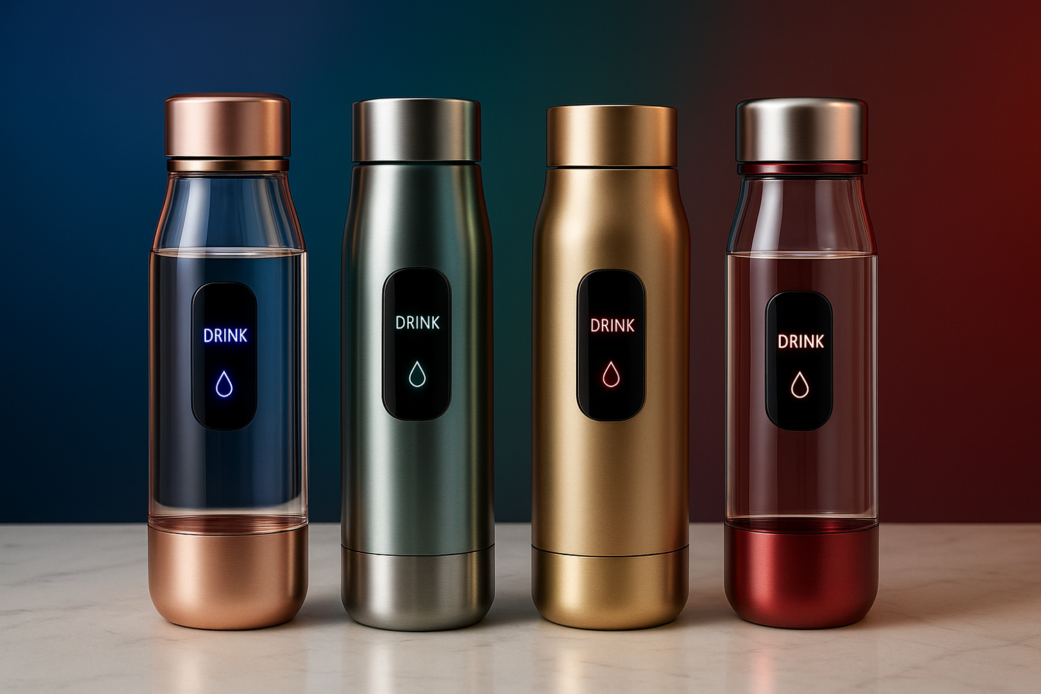 Smart Water Bottles (hydration reminders)