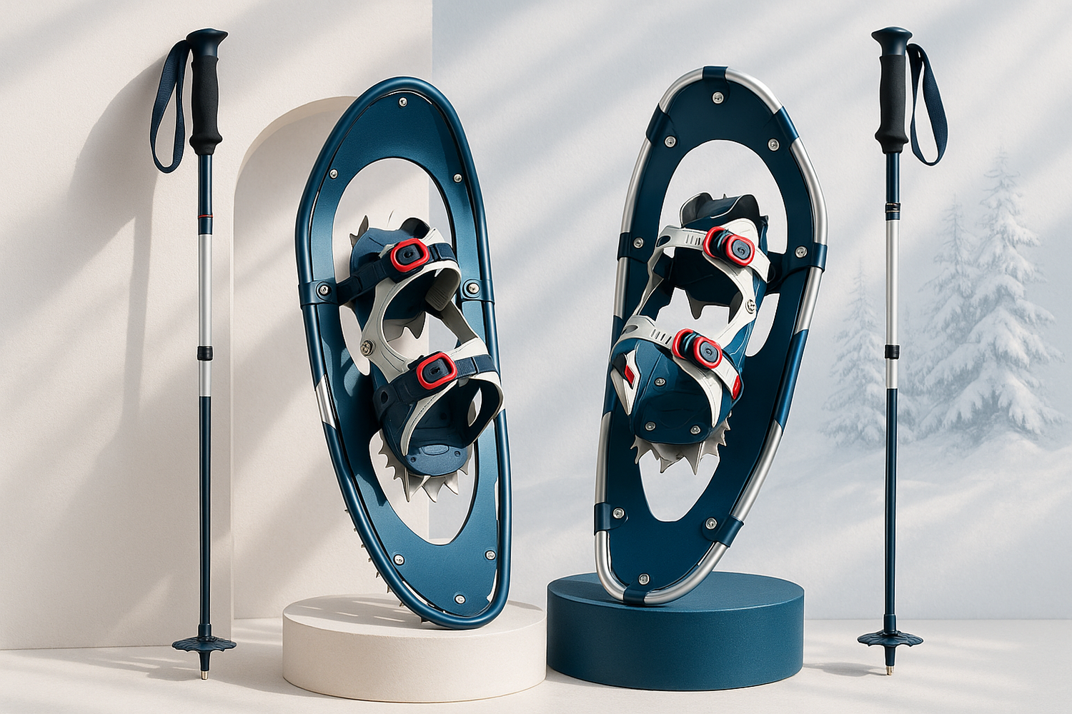 Snowshoes & Poles 🥾