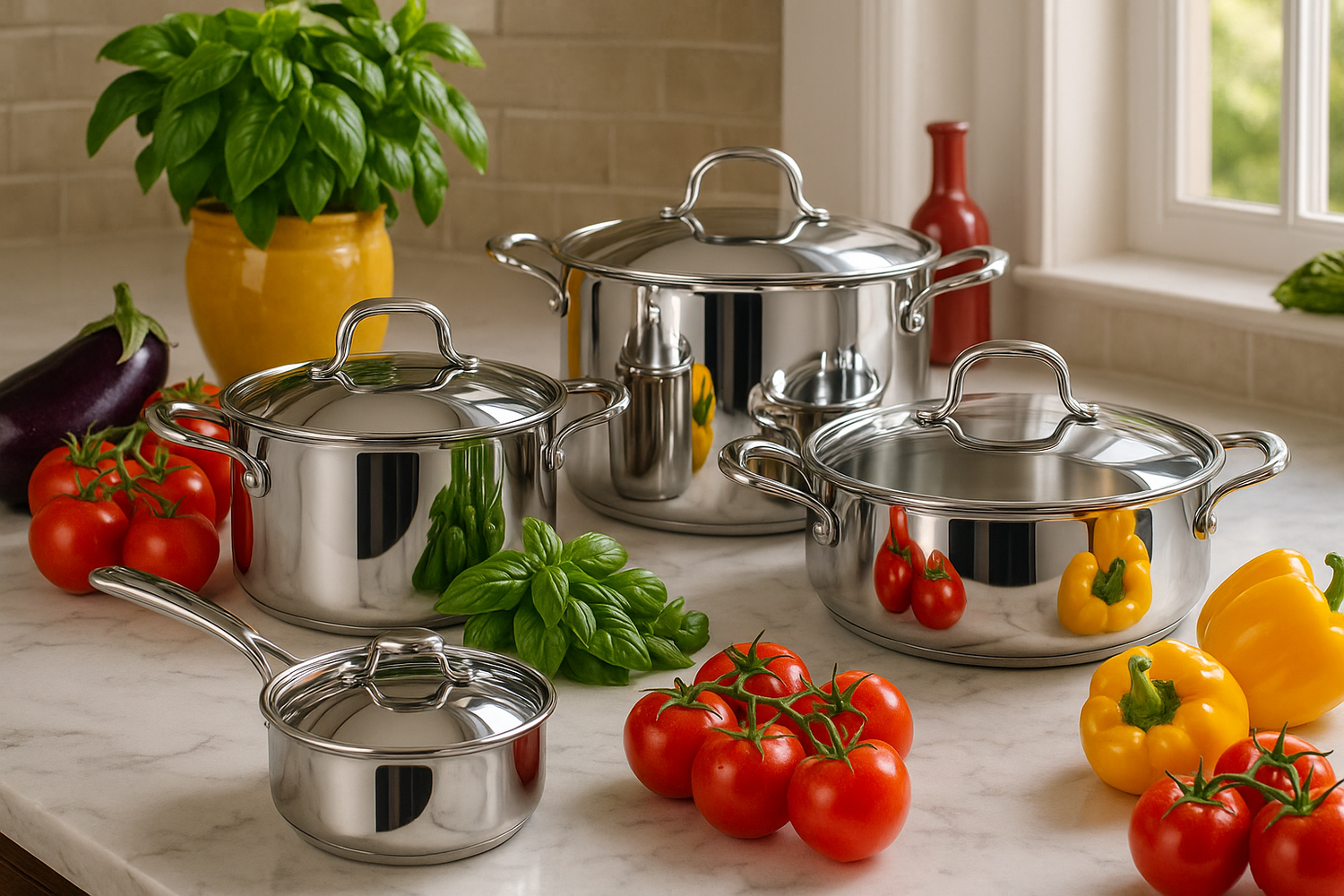 Stainless Steel Pots
