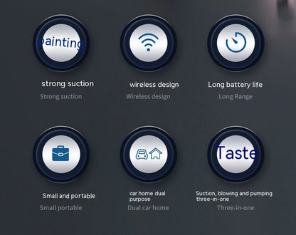 For Home And Car Mini Wireless Handheld Portable Vacuum Cleaner