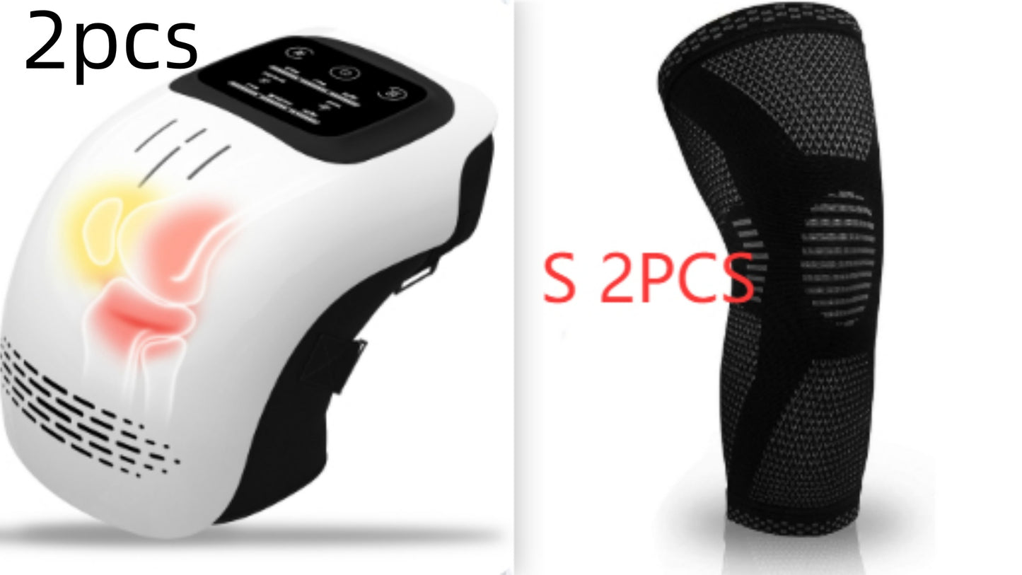 Electric Heated Knee – Massager – Rechargeable Pain Relief, Infrared & Vibration Therapy✨