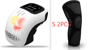 Electric Heated Knee – Massager – Rechargeable Pain Relief, Infrared & Vibration Therapy✨