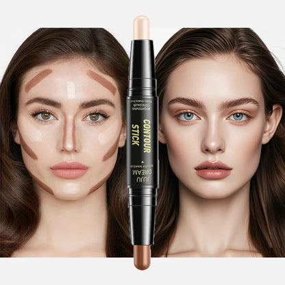 Dual-Ended Contour & – Concealer Stick – Long-Lasting Face Foundation Corrector✨