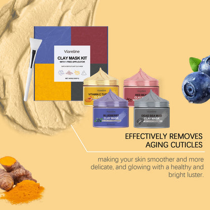 Viareline Face Cleaning – Clay Mask✨