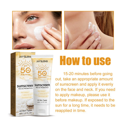Jaysuing Probiotic Moisturizing – Sunscreen Spf50 ✨