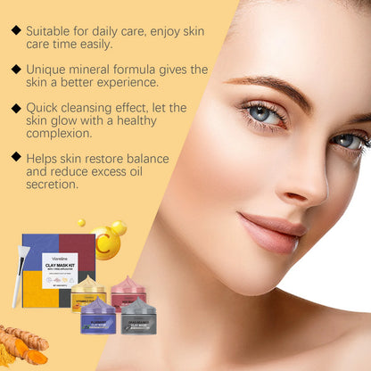 Viareline Face Cleaning – Clay Mask✨