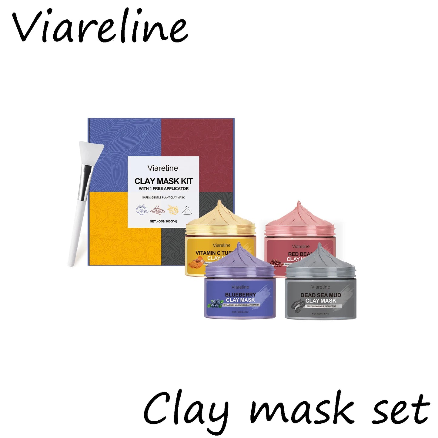 Viareline Face Cleaning – Clay Mask✨