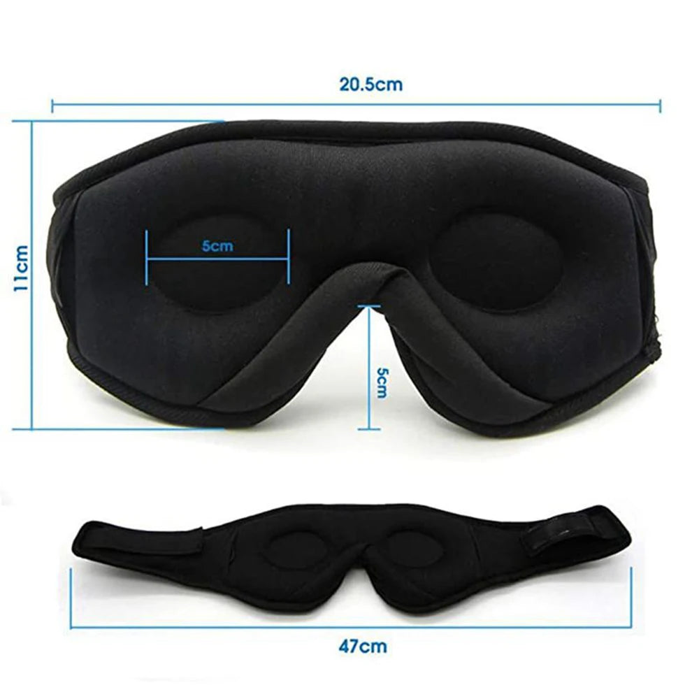 Bluetooth 3D Sleep Eye Mask Headphones 🎧😴