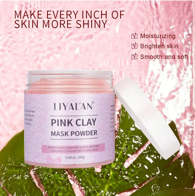 Pink Clay Mask Powder✨