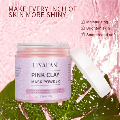 Pink Clay Mask Powder✨
