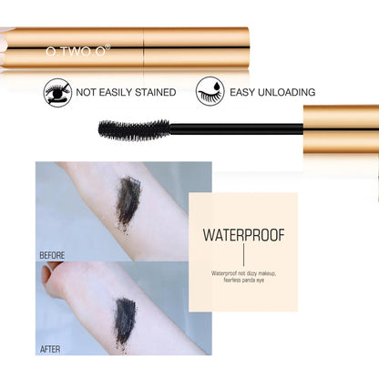O.TWO.O 3D Gold Mascara – Lengthening, Volumizing & Long-Wear Lash Makeup✨