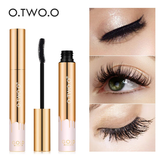 O.TWO.O 3D Gold Mascara – Lengthening, Volumizing & Long-Wear Lash Makeup✨