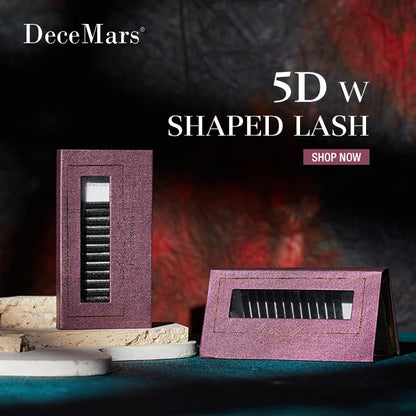 Decemars 5D W-Shaped – Eyelash Extensions – 12 Line Volume Lash✨
