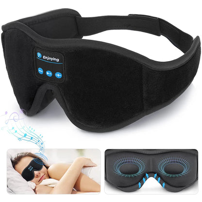 Bluetooth 3D Sleep Eye Mask Headphones 🎧😴