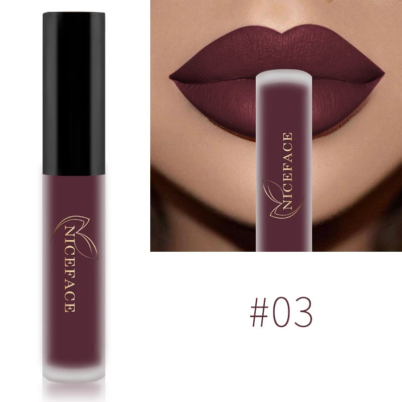 Midnight Velvet Luxe  | Waterproof Matte Liquid Lipstick ✨