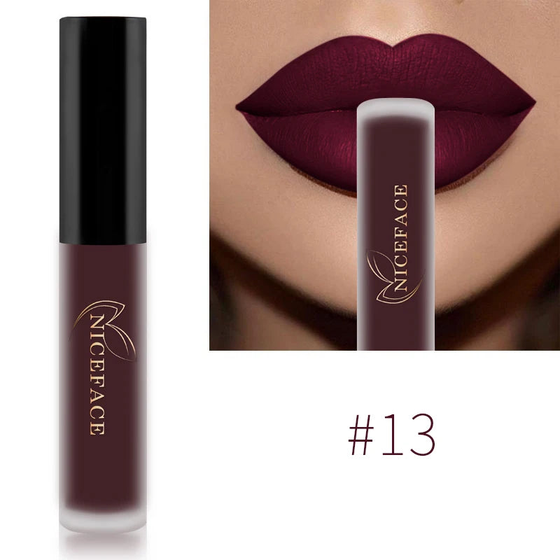 Midnight Velvet Luxe  | Waterproof Matte Liquid Lipstick ✨
